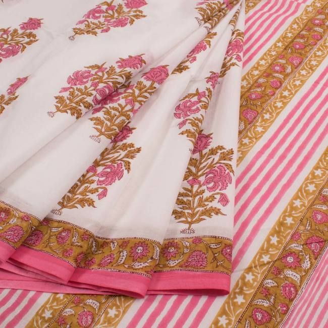 Mulmul Cotton Hand Block